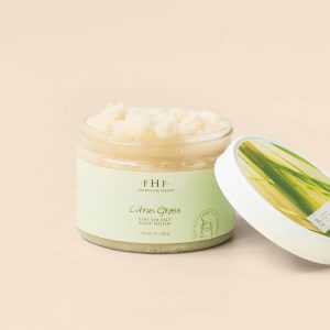 Citrus GrassFine Sea Salt Body Polish