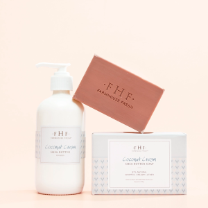 Coconut Cream Bar Soap & Shea Butter Bundle