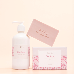 Pink Moon® Bar Soap & Shea Butter Bundle