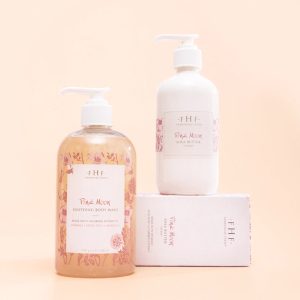Pink Moon® Body Wash & Shea Butter Bundle