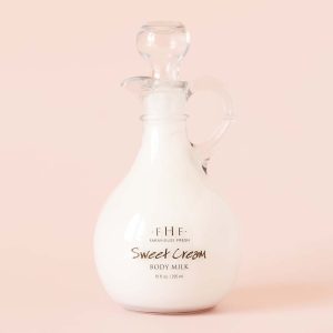 Sweet Cream Body Milk Lotion - Decorative Cruet